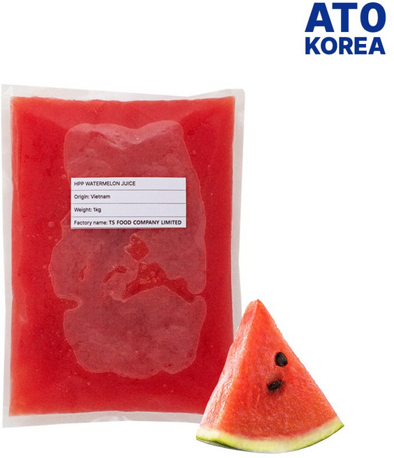 무첨가 리얼착즙 수박주스 땡모반, 10개, 1L