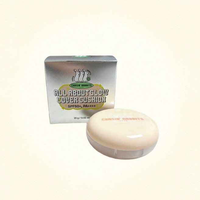 체이싱래빗 올어바웃 글로우 커버쿠션, 1개, 쿨 라이트