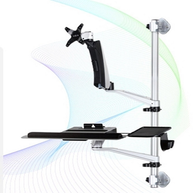 모니터암 키보드암 벽걸이 설치대 32인치 30인치 29인치 27인치 25인치 24인치 23인치 모니터 선반 벽 고정 브라켓