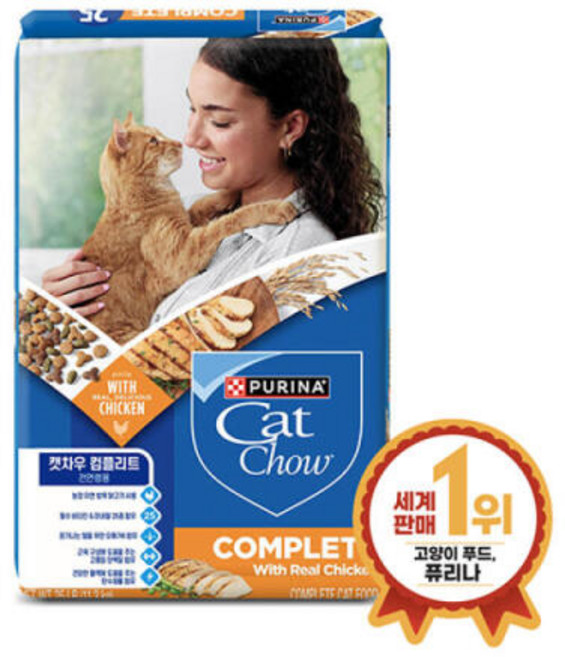 캣차우 컴플리트 전연령용 11.3KG+파티믹스 1봉 증정!!