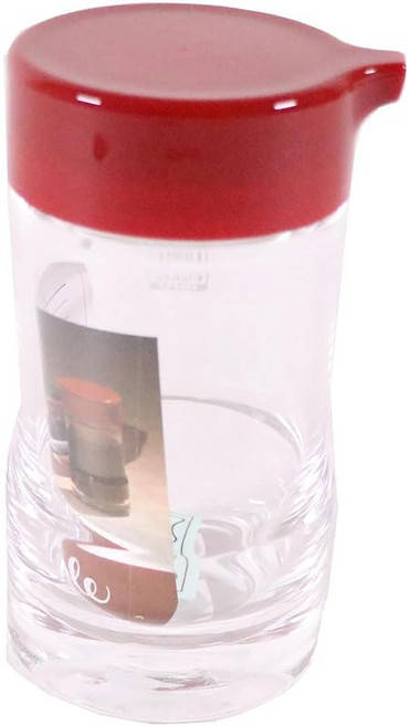 다람쥐 RISU 조미료 넣기 소스 넣기 레드 220ml 노블 향신료 병 조미료 병 조미료 냄비 일본제, 1개, 1ml
