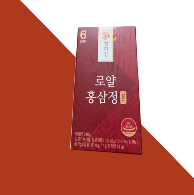 천지양 로얄홍삼정 골드 홍삼 진세노사이드 사포닌, 1개, 240g