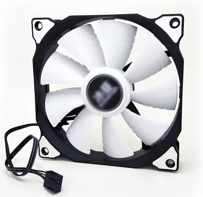 OAQZGBVK 4핀 20mm 컴퓨터 케이스 팬 무음 2CM CPU 냉각 RGB 조용한 PC 쿨러 2V DC 조절 속도 사이즈: 3개 2개