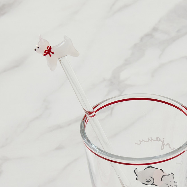 모던하우스 봉쥬르두부 유리 머들러 스틱20cm GA0126018