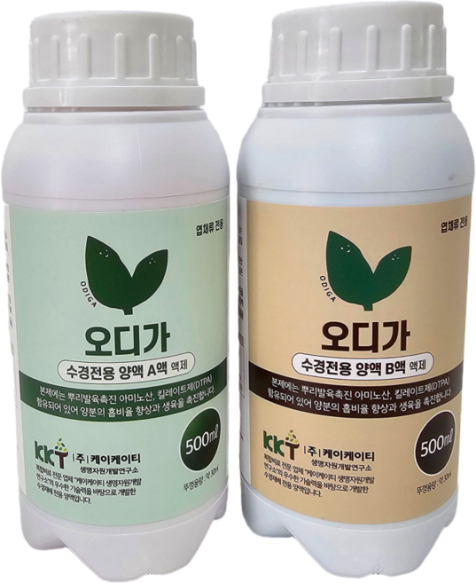 오디가 식물 영양제 A제 + B제 세트 각 500ml, 1개, 엽채류(A+B)