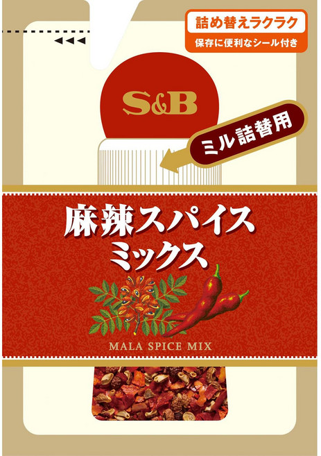 에스비 식품 S&B 봉투 마마 스파이스 믹스(밀 리필용) 5.6 g ×5개