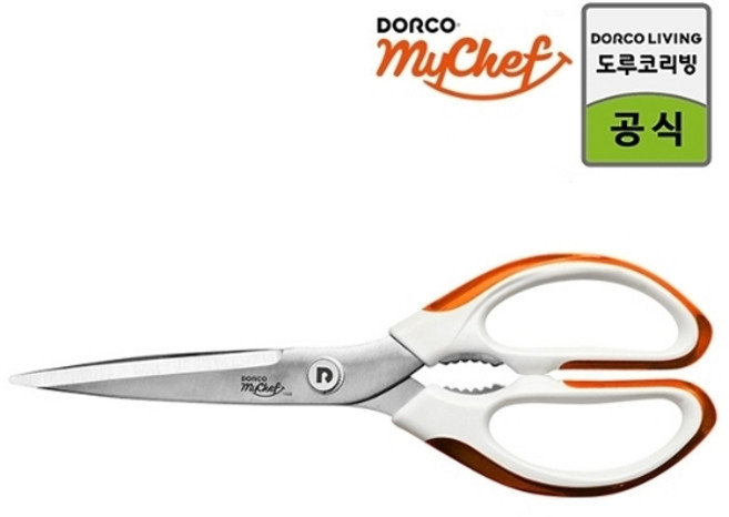 도루코 마이셰프 인테리어 오렌지 주방가위 110S (오렌지), 인테리어 레몬그라스 주방가위 110S - 오렌지, 1개
