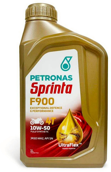 PETRONAS Sprinta 全合成機油 摩托車引擎保護, 1個, F900 10W50