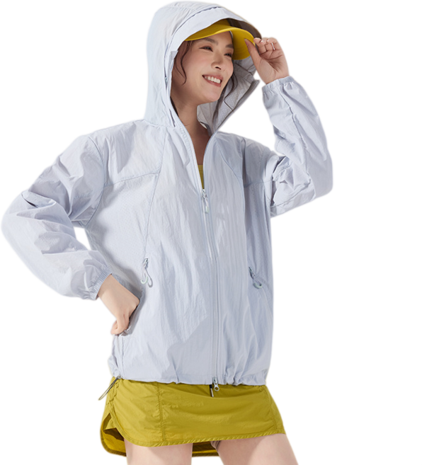 輕便連帽防曬外套