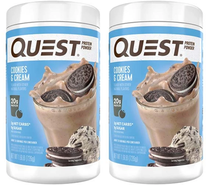 퀘스트뉴트리션 프로틴 파우더 단백질 보충제, 2개, 726g - 쿠팡
