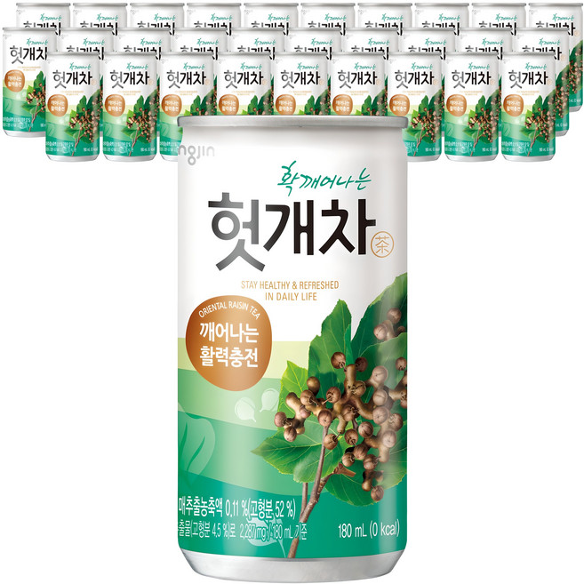 woongjin 熊津 枳椇茶, 180ml, 30罐