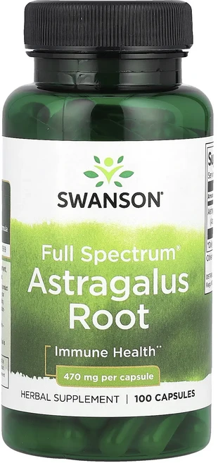 Swanson Full Spectrum 황기 뿌리 470mg 캡슐 100정, SwansonFullSpectrum황기뿌리470mg캡슐, 1개 - 쿠팡