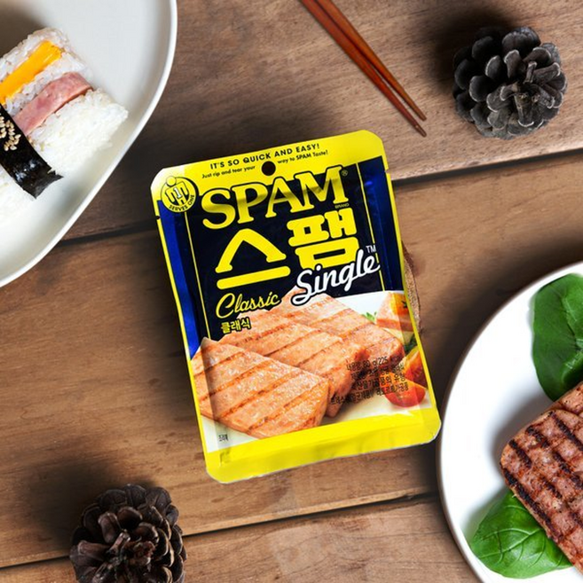 CJ 스팸 싱글 클래식 80g, 1개