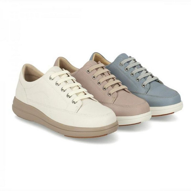 엘칸토 [동아수성점] 천연가죽 초경량 쿠션UP 여성 밴드끈 스니커즈 LCWC05U513^^