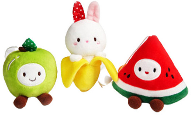 타이니러브 후르츠 프렌즈 모빌 인형, 1세트, 컬러