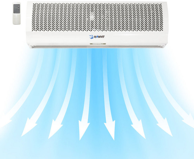 (구매Gift) 한빛 에어커튼 시리즈 HV-900KR HV-1000KR HV-1200KR HV-1500KR 프리미엄 커튼식 냉풍기 냉풍샤워기 [휴먼월드몰]