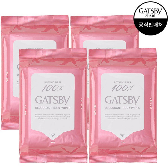 [맨담] 갸스비 바디페이퍼 아이스 피치 30매, 4개, 30매입