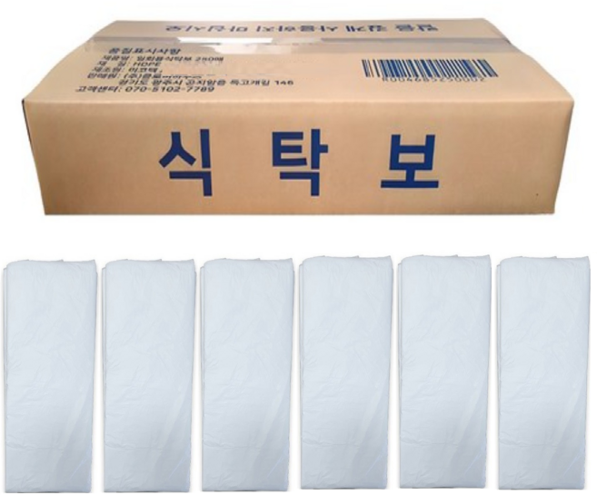 생활을그리다 일회용 비닐 식탁보 90 x 128 cm, 1개입, 300개