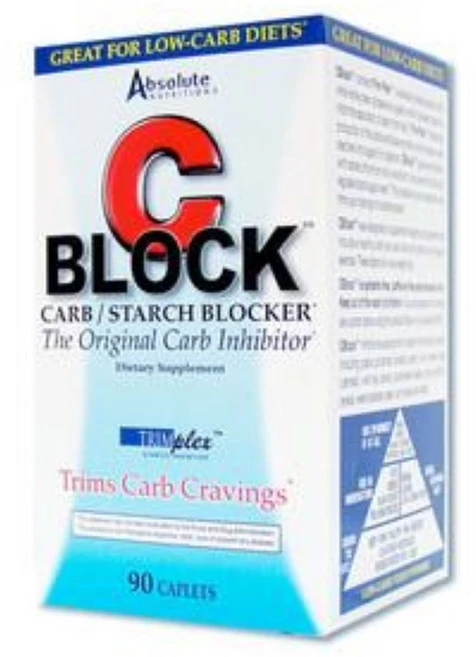 앱솔루트 뉴트리션 C 블록 탄수화물 차단제 90 캐플릿, 1개, 90회분 - 쿠팡