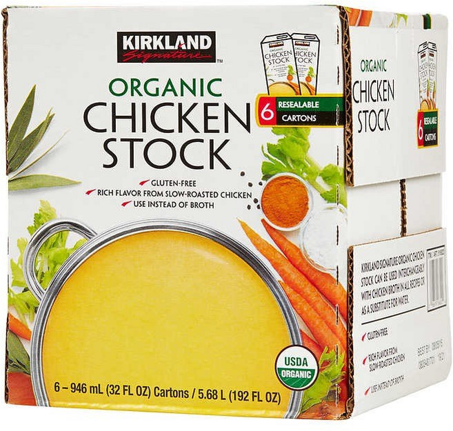 커클랜드시그니춰 유기농 치킨 스톡, 946ml, 1개