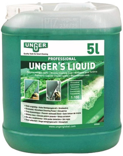 웅거 독일 유리세정제 화장실 물때 창문 거울 지문 얼룩 유리창 고농축 세제 청소, 1개, 5000ml