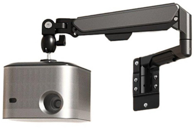 천장 거치대 빔프로젝터 관절형 브라켓 벽면 선반 무타공 고정 천정 미니빔 프로젝터, A. 기본 신축형