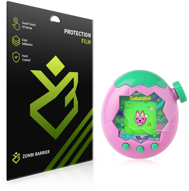 다마고치 파라다이스 올레포빅 고광택 액정 보호필름 2매, 단품, 단품