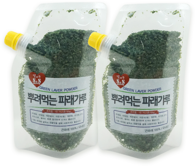 뿌려먹는 파래가루 아오노리 200g 파래분태 타코야키 오코노미야끼, 2개
