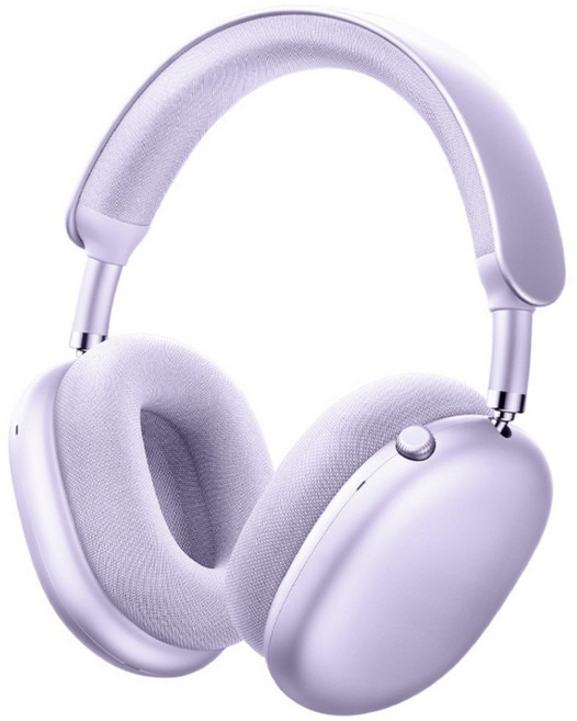 Picun 노이즈 캔슬링 공간 오디오 유무선 겸용 블루투스 헤드셋 F8pro, 퍼플