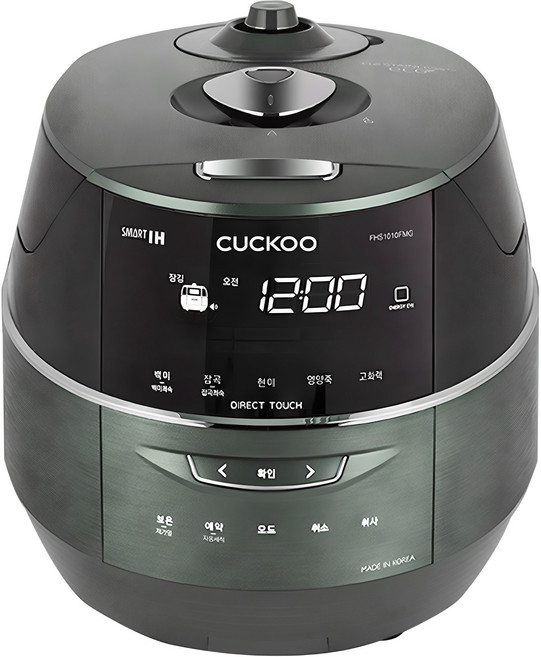 [10% 환급가전] 쿠쿠 IH전기압력밥솥 10인용, Crp-Fhs1010Fmg, 메탈릭그린