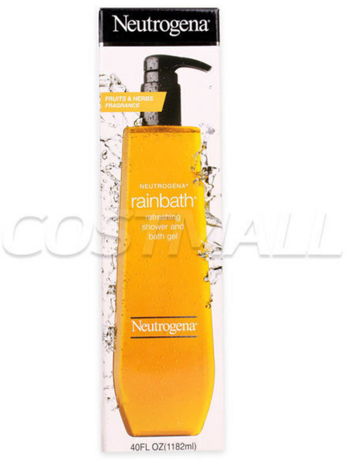 뉴트로지나 레인바스 리후레싱 1182ml 샤워젤 바스젤, 1개