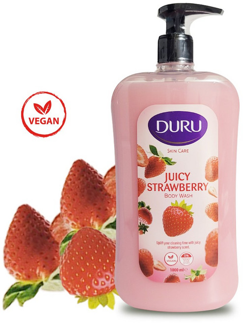 [두루] 바디워시1L - 쥬시 스트로베리, 1개, 1L
