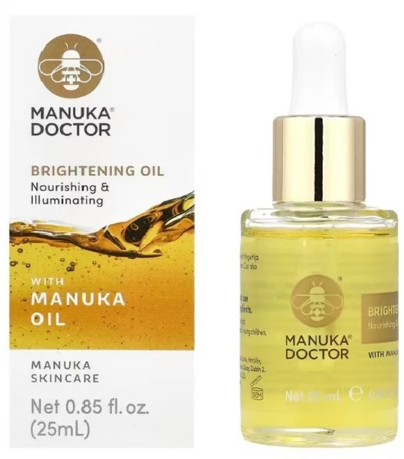 마누카 닥터 브라이트닝 Manuka 오일 함유 페이셜 오일 25ml (0.85fl oz) - 쿠팡