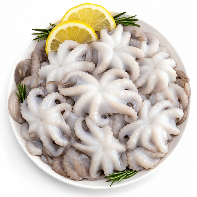 남도며느리 산지직송 활 쭈꾸미 1kg 잡자마자 바로 얼린 냉동 주꾸미, 1세트