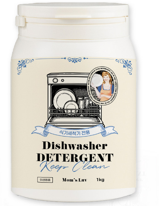 맘스럽 식기세척기세제 1kg 분말형 올인원 고급형 프리미엄 주방세제 식품첨가물사용, 1개