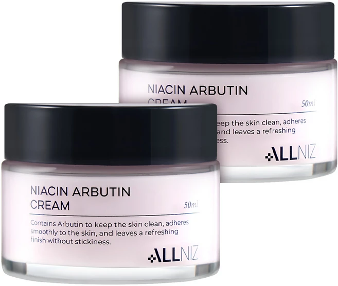 올니즈 나이아신 알부틴 기미 잡티 완화 브라이트닝 크림, 2개, 50ml - 쿠팡