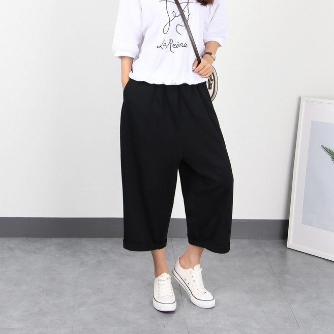 핏 예쁜 스틴 와이드 배기팬츠 S~3XL 빅사이즈 여성의류