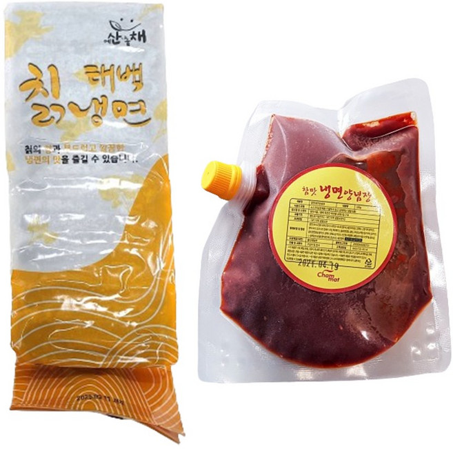 태백칡냉면/양념장 10인분, 2.5kg, 면1개입+양념장1개입, 1개