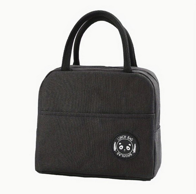 포시즌 보냉백 4종 쿨러백 아이스백 보온백 휴대용 차량용 캠핑용 이유식 도시락가방 런치백 답례품, 포시즌 보냉백 블랙