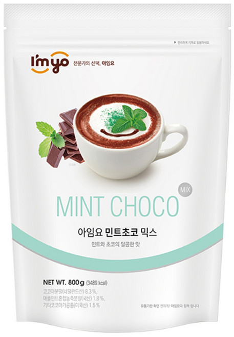 아임요 민트초코 믹스 코코아분말, 800g, 1개입, 1개
