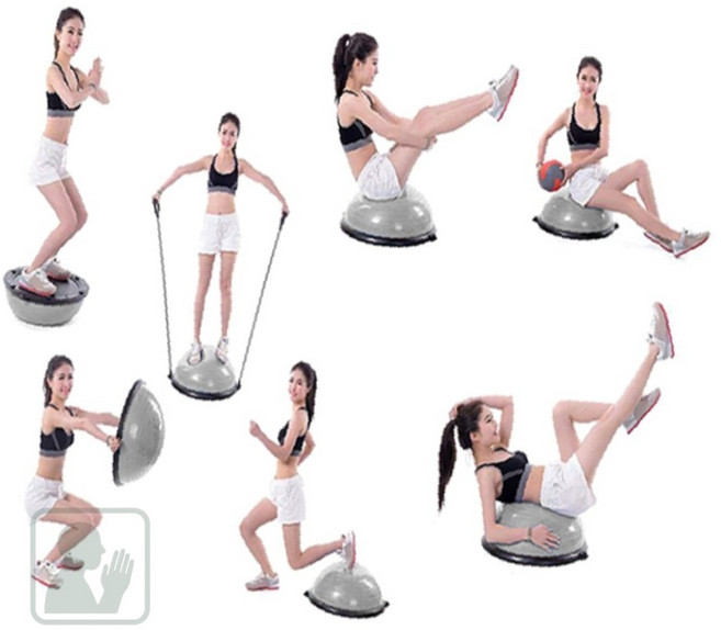 바래스 밸런스볼 실버 반짐볼