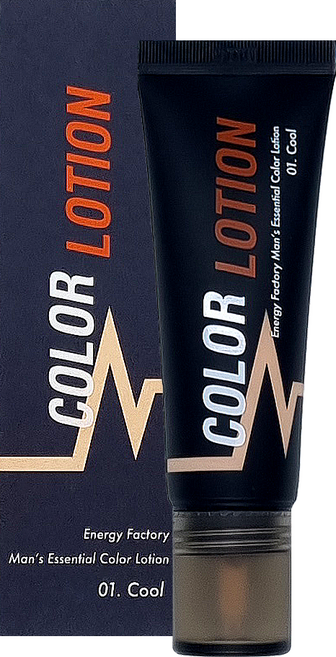 꽃을든남자 에너지팩토리 맨즈 에센셜 컬러로션 SPF35PA++, 1호 - 쿨, 1개