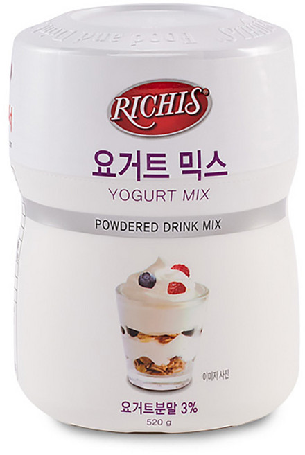 리치스 요거트 믹스 파우더, 520g, 6개