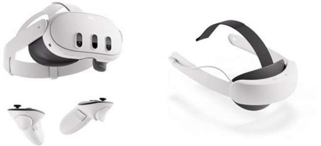 Quest 3 512GB 엘리트 스트랩배터리 포함