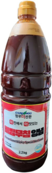 청우 더진한 비빔무침양념 소스 2.2kg, 2개