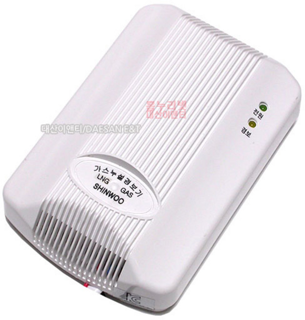 국산 가스 누설 경보기 누출감지 LNG LPG 도시가스 신우전자, 05번_ND-112(DC.12V/도시가스), 1개, 백색