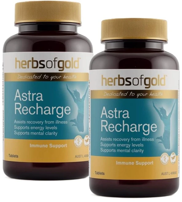 허브 오브 골드 아스트라 리차지 Herbs of Gold Astra Recharge, 2개, 30정 - 쿠팡