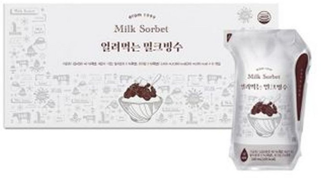 이롬 얼려먹는 밀크빙수, 1박스, 200ml