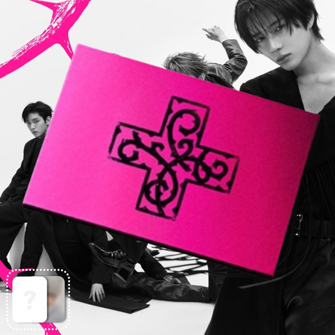 (낱개+사은품1종) 투바투 앨범 투모로우바이투게더 - 7TH YEAR: 가시덤불에 잠시 바람이 멈췄을 때, 핑크버전+사은품1종