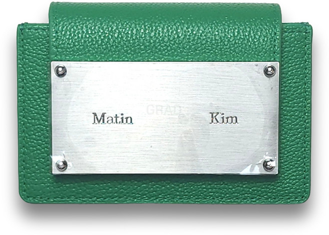 국내매장판 15컬러 택1 마뗑킴 아코디언 지갑 MATIN KIM ACCORDION WALLET 15COLORS + GRAD 정품보증택